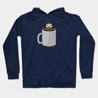 Sloth in a Mug Hoodie